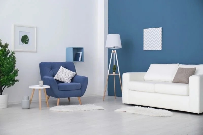 Gümüldür salon iç cephe boyama örneği